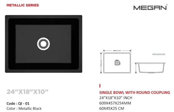 Metalic Black